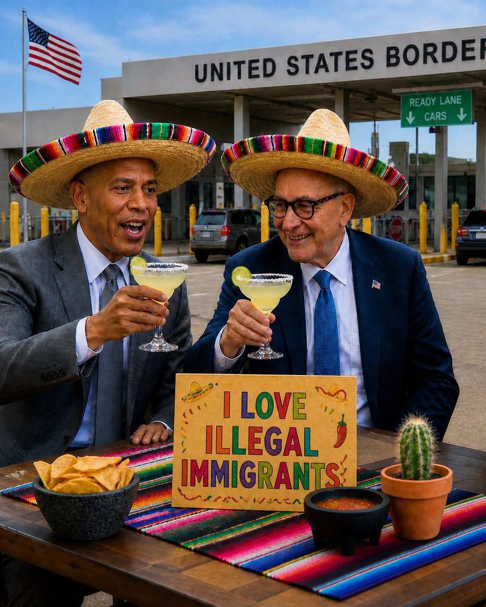 White House's AI-generated photo of Chuck Schumer and Hakeem Jeffries