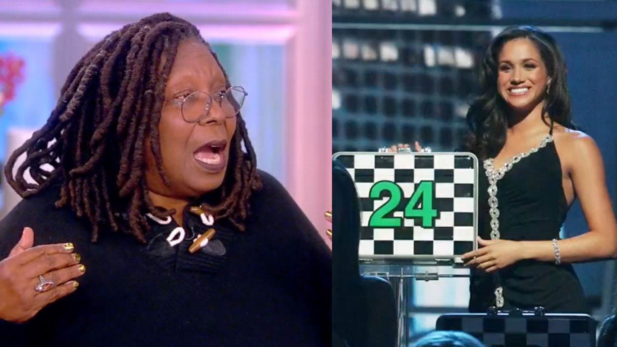 Whoopi Goldberg on 'The View' and Meghan Markle on 'Deal or No Deal'
