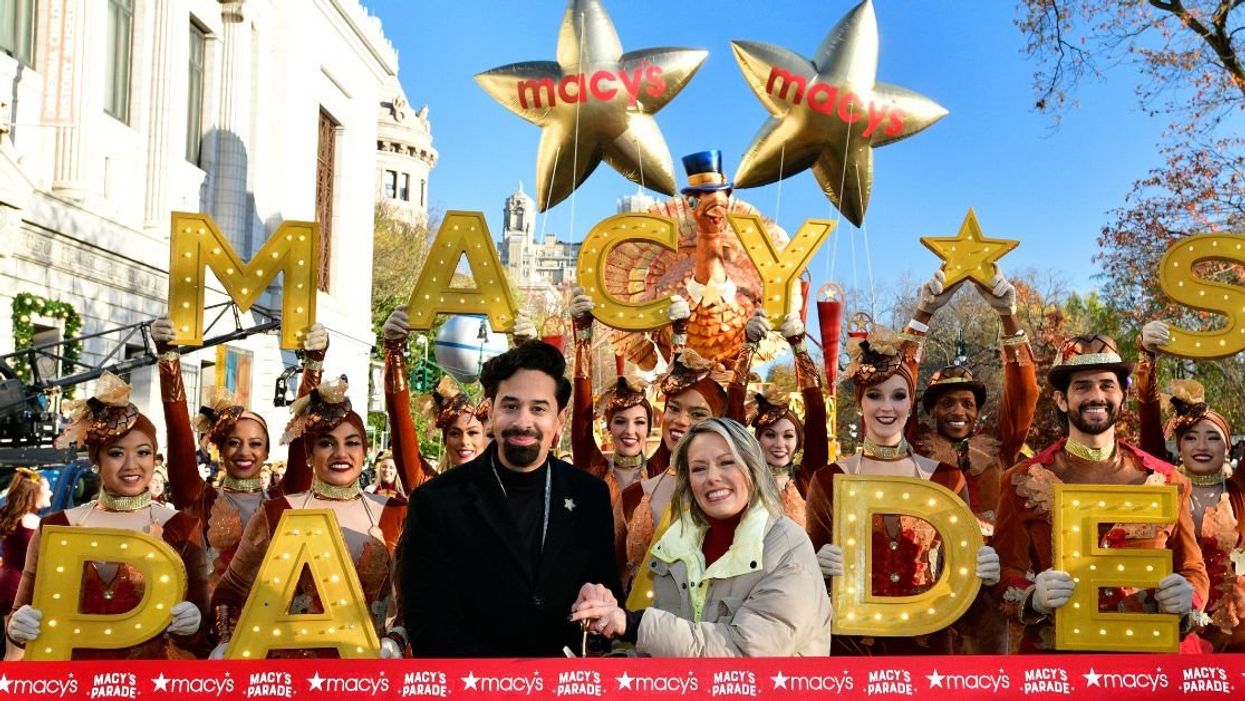 Will Coss, Executive Producer, Macy's Thanksgiving Day Parade at ribbon-cutting ceremony on November 24, 2022
