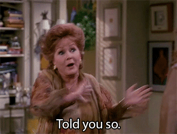 Will & Grace Debbie Reynolds GIF