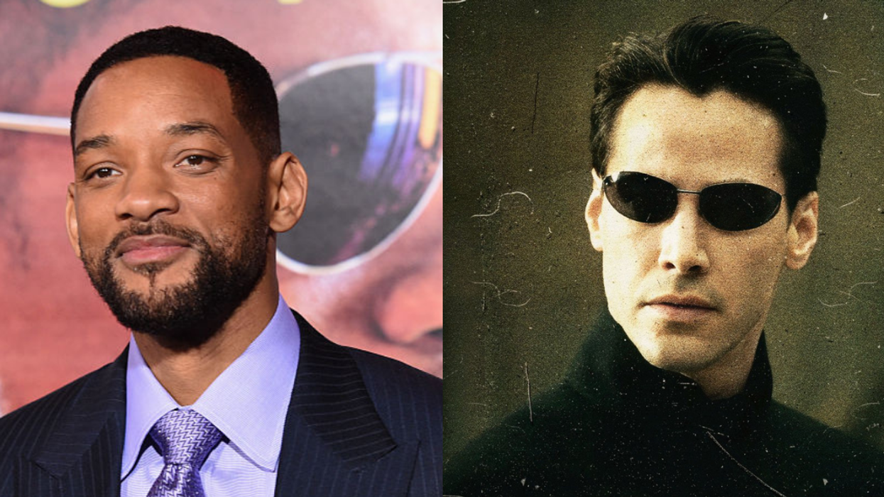 Will Smith; Keanu Reeves starring as Neo in 'The Matrix'