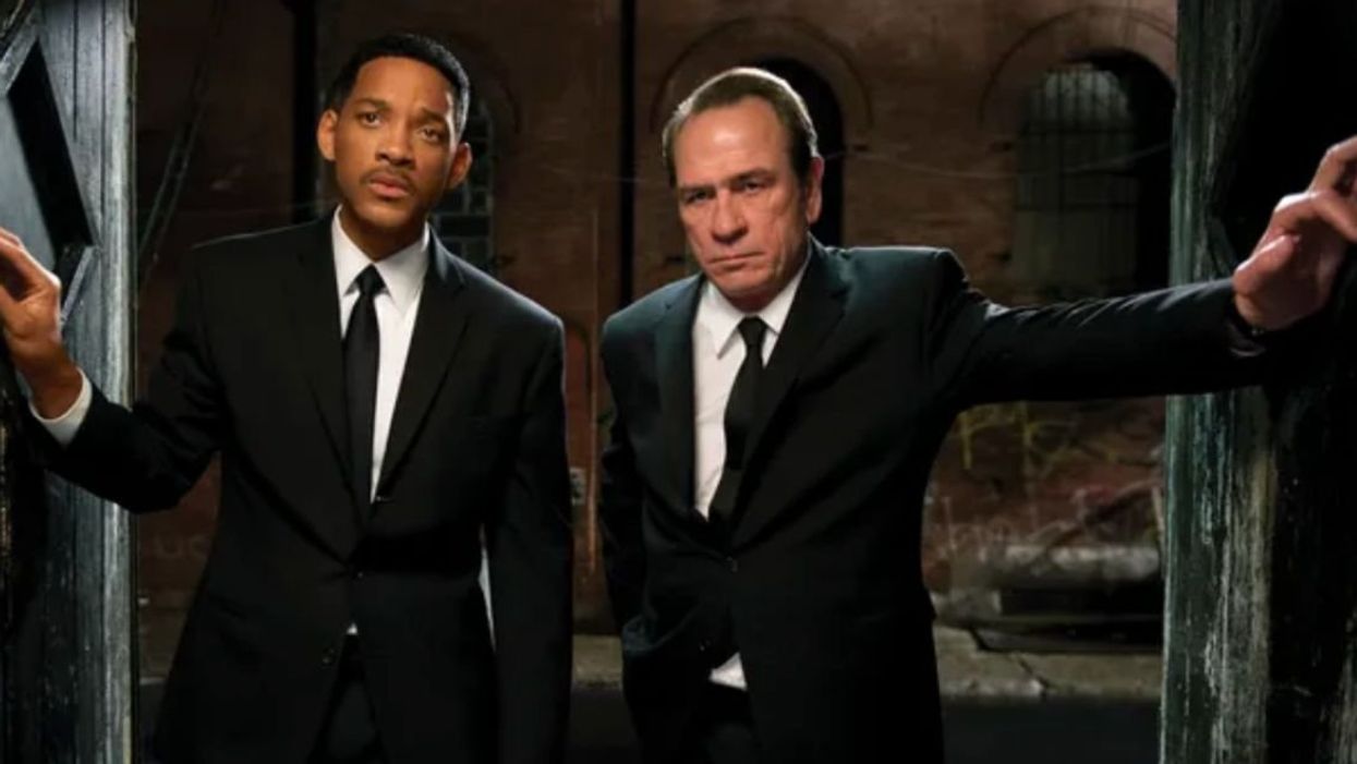 Will Smith with Tommy Lee Jones from 'Men in Black'