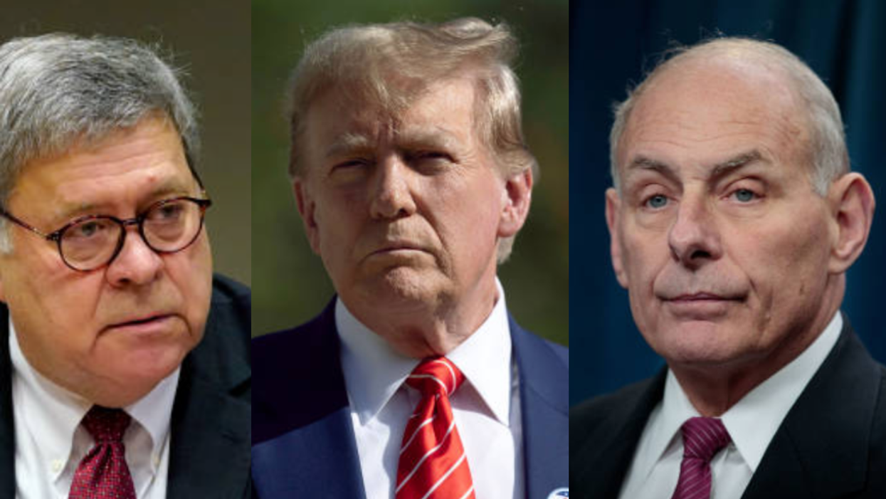 William Barr; Donald Trump' John Kelly