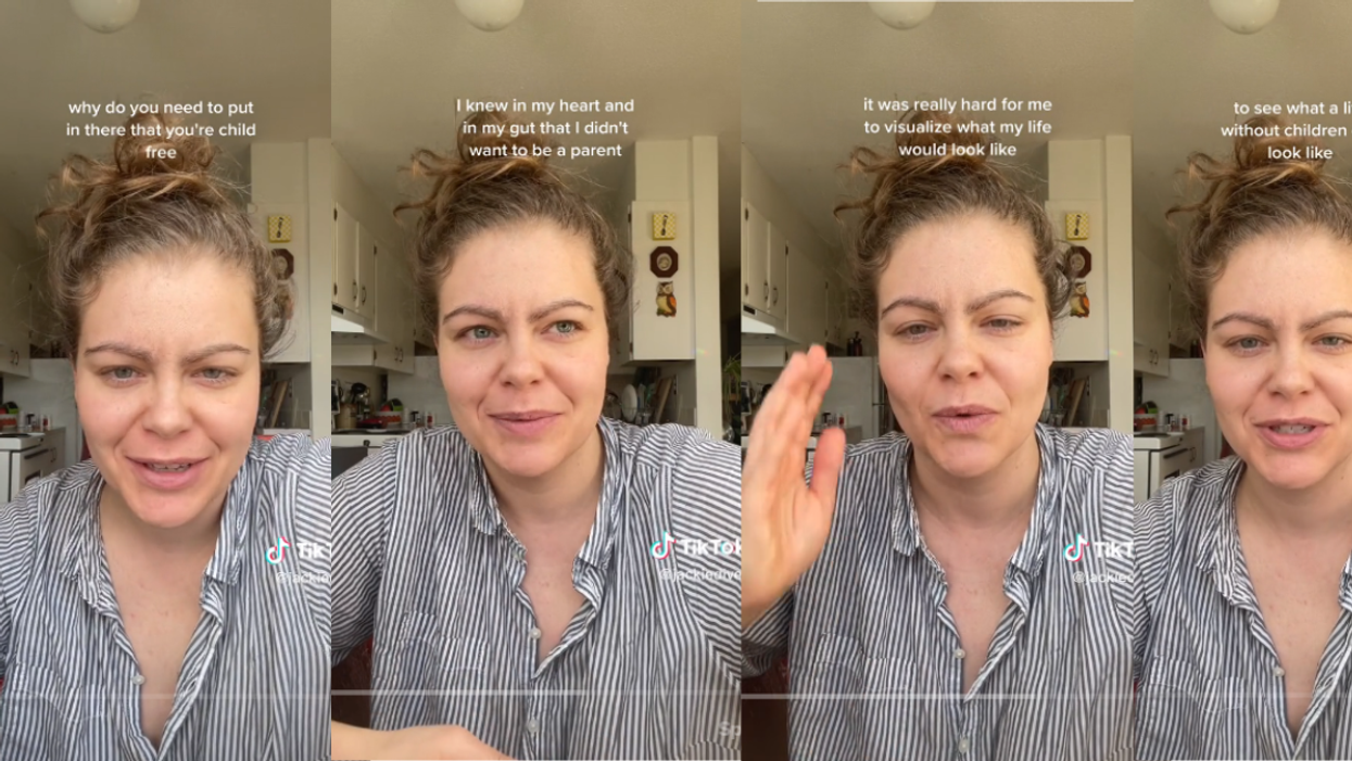 Woman describes her decision to remain child-free