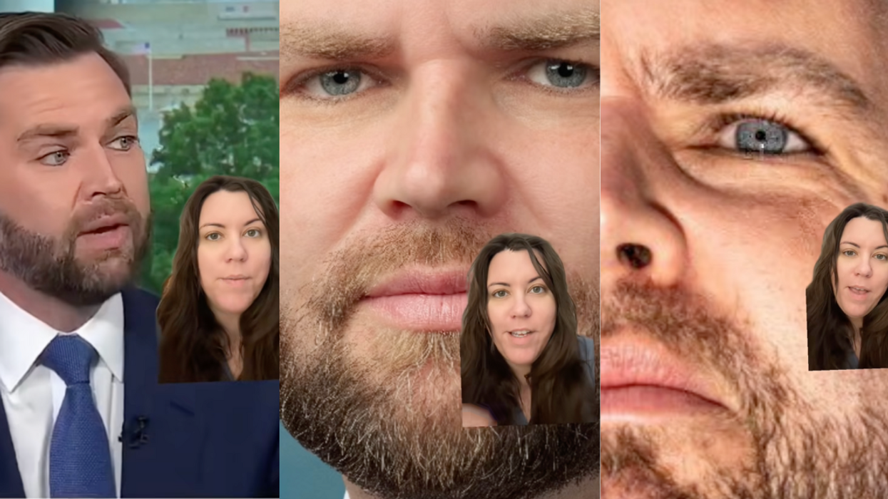 Woman investigates if J.D. Vance wears eyeliner