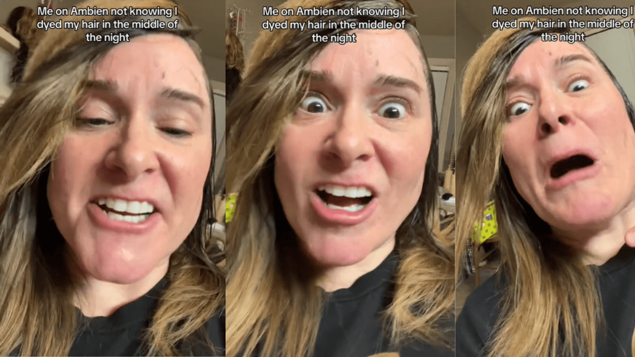 Womann discovers she dyed her hair while on Ambien