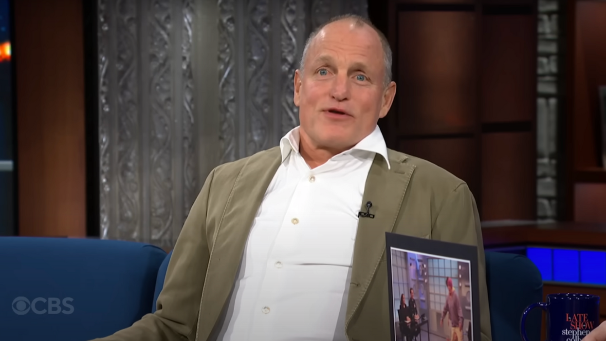 Woody Harrelson on The Late Show