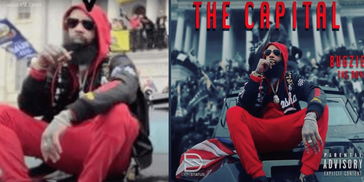 Rapper Riot Fire Rapper Bugzie The Don Sentenced For Jan. 6 Riot: VIDEO - Comic Sands