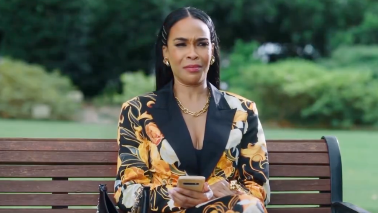 X screenshot of Michelle Williams from Uber One commercial