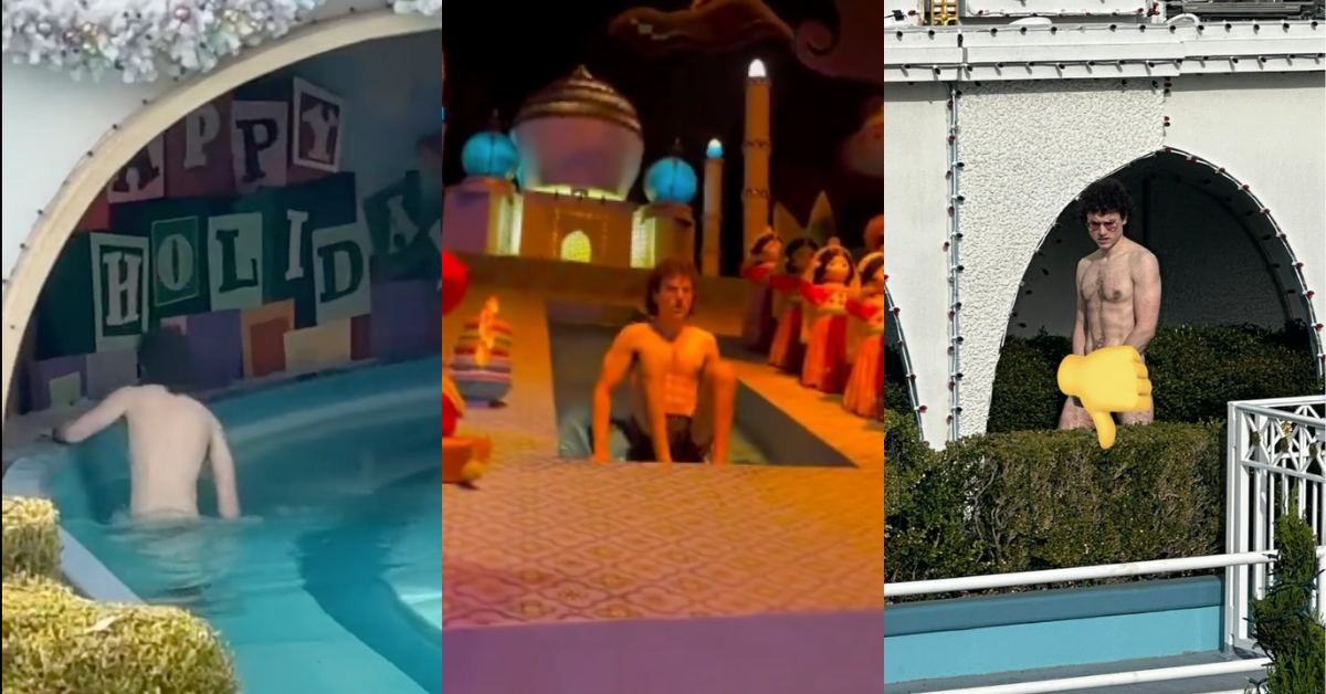 X screenshots of streaker