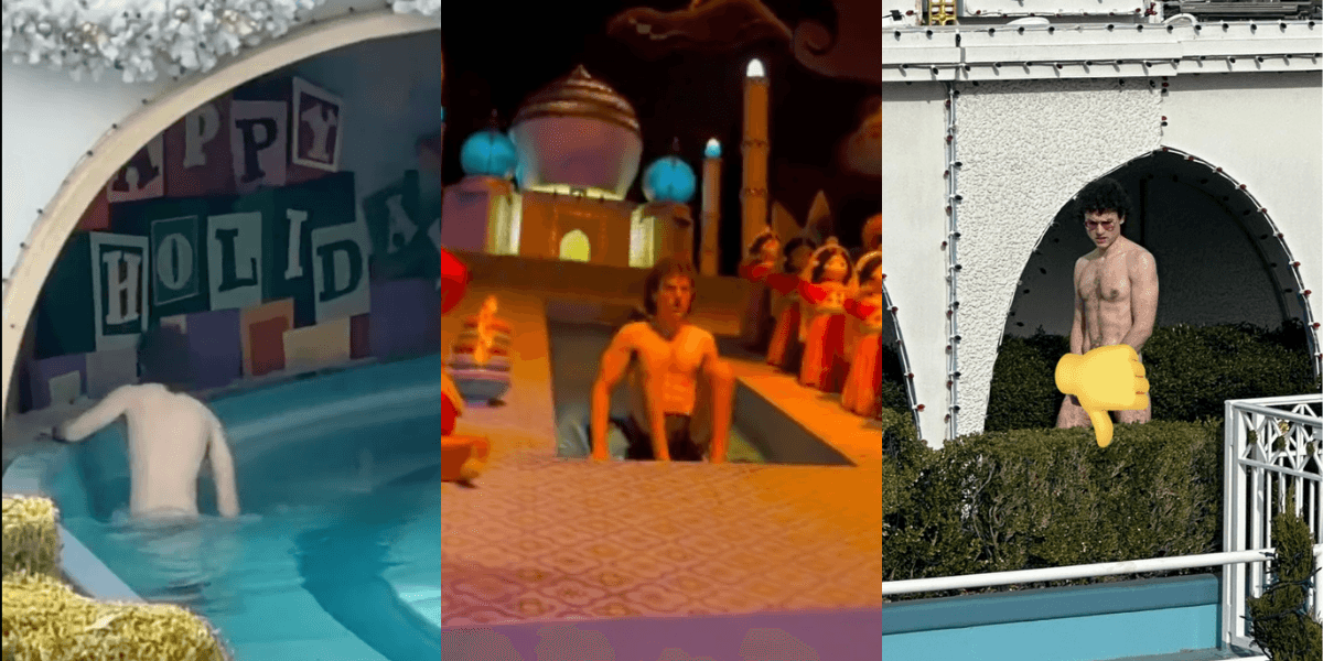 Pool Streaker Streaker Arrested On Disneyland's 'It's A Small World' Ride: VIDEO ...