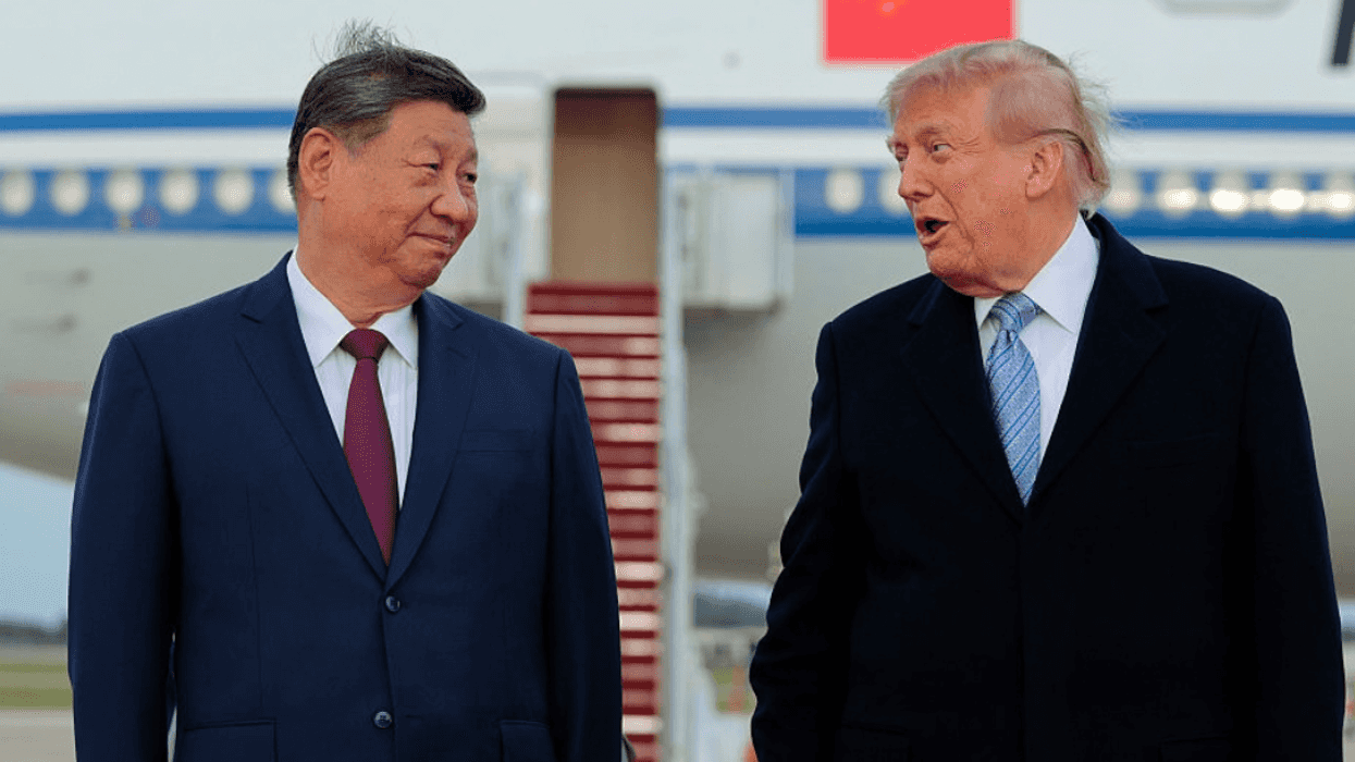Xi Jinping and Donald Trump