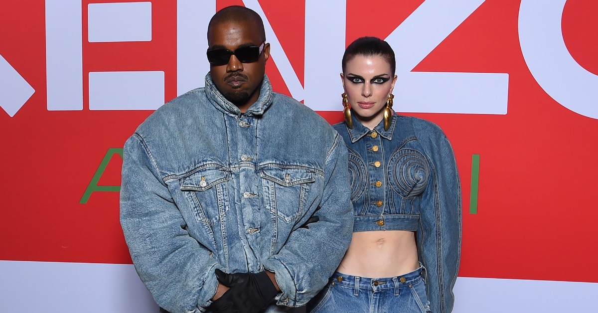 Ye and Julia Fox
