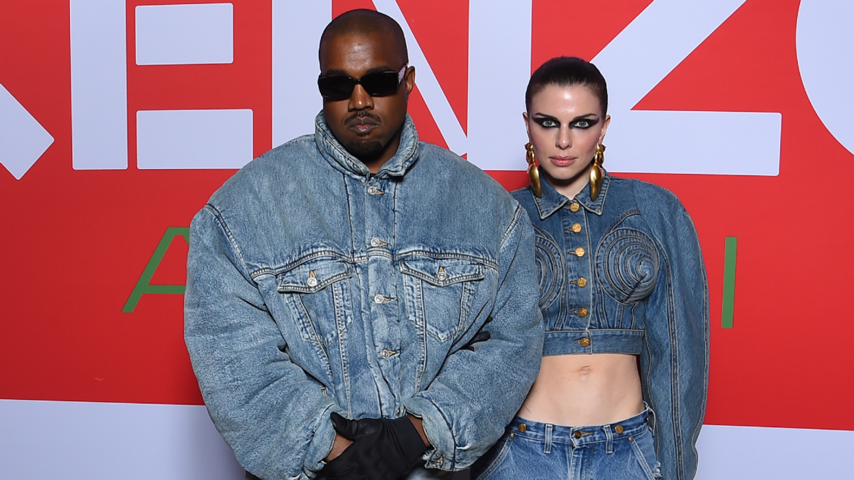Ye and Julia Fox