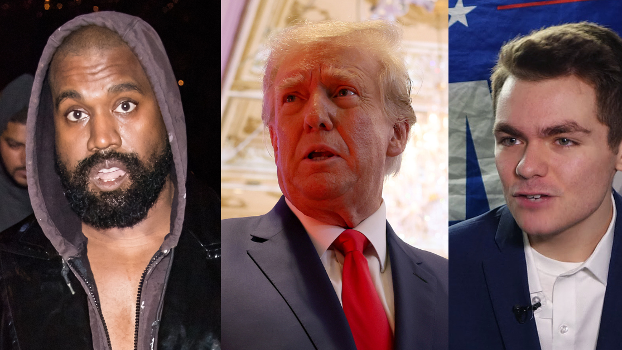 Ye; Donald Trump; Nick Fuentes