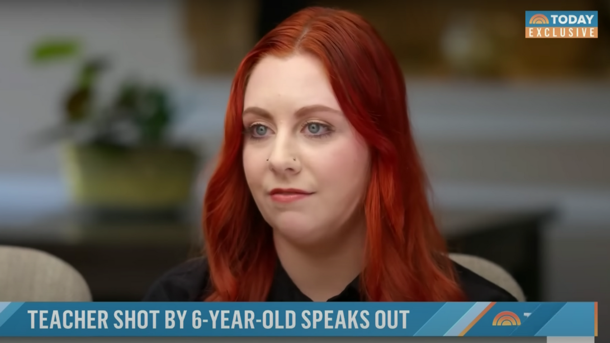 YouTube screenshot of Abigail Zwerner during her interview on "TODAY"