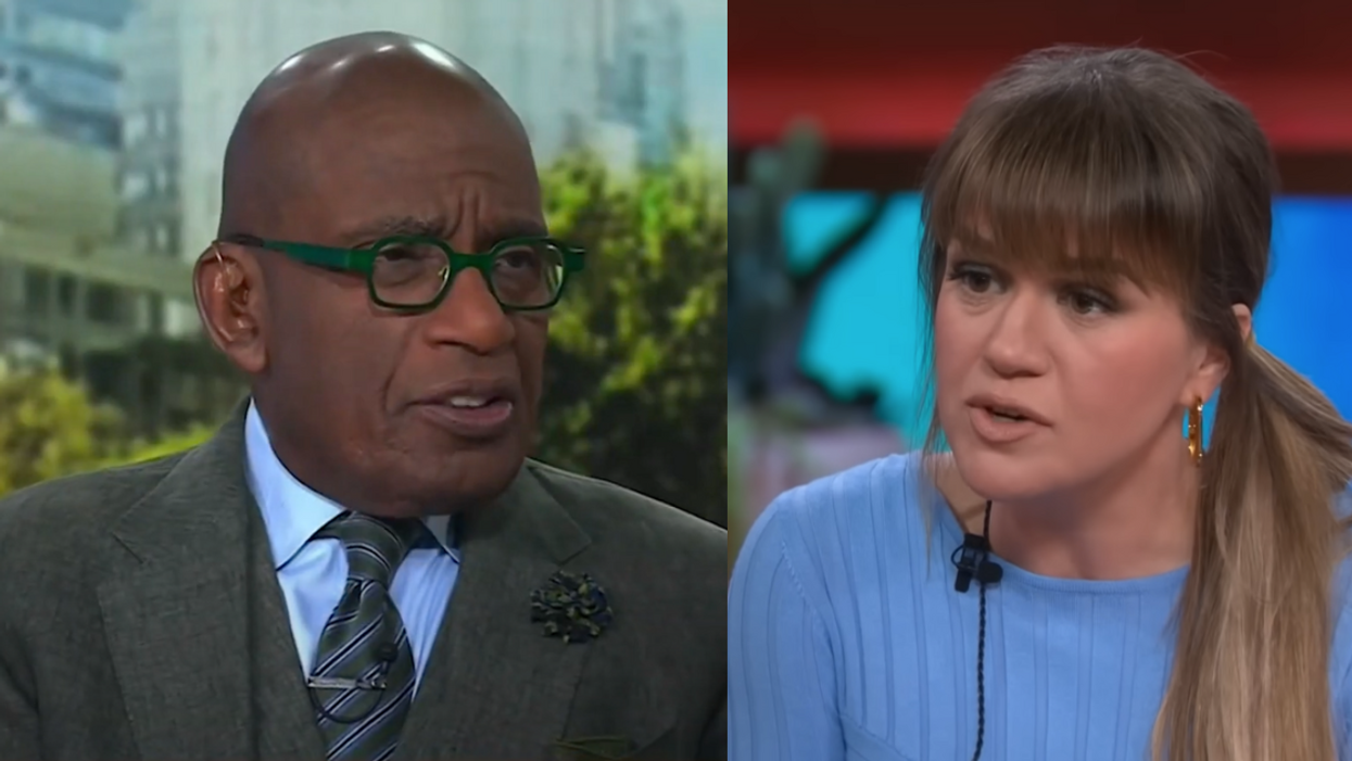 YouTube screenshot of Al Roker; YouTube screenshot of Kelly Clarkson