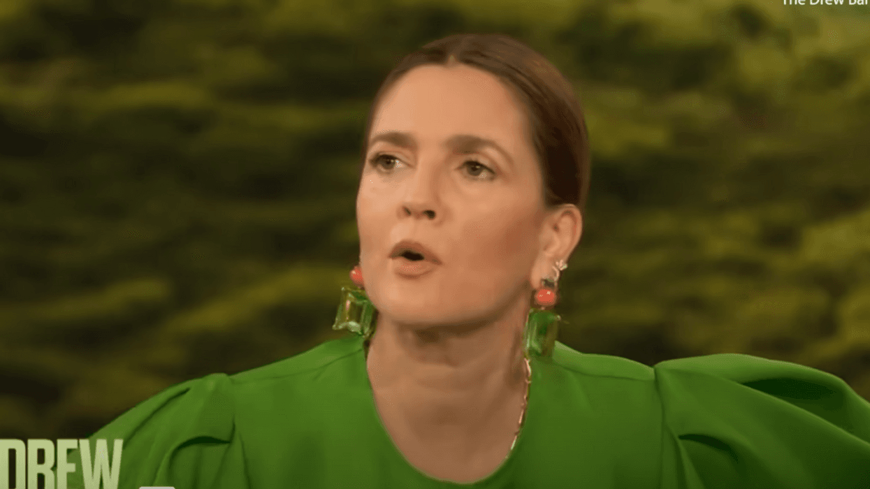 YouTube screenshot of Drew Barrymore