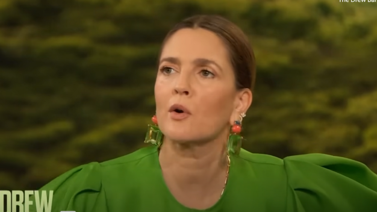 YouTube screenshot of Drew Barrymore