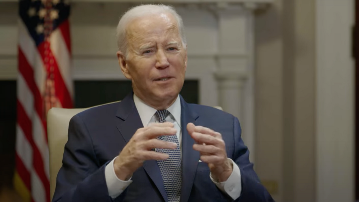 YouTube screenshot of Joe Biden on "The Daily Show"