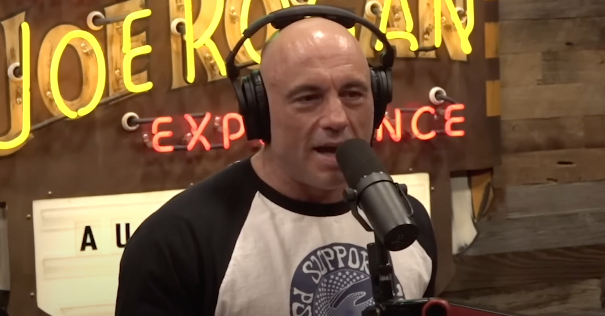 YouTube screenshot of Joe Rogan