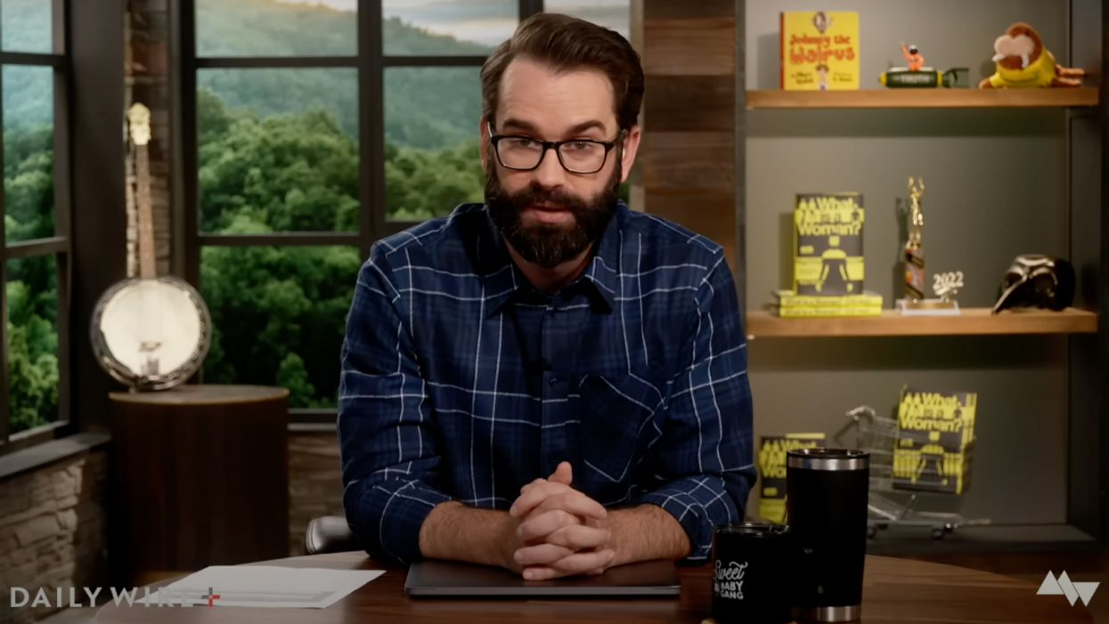 YouTube screenshot of Matt Walsh