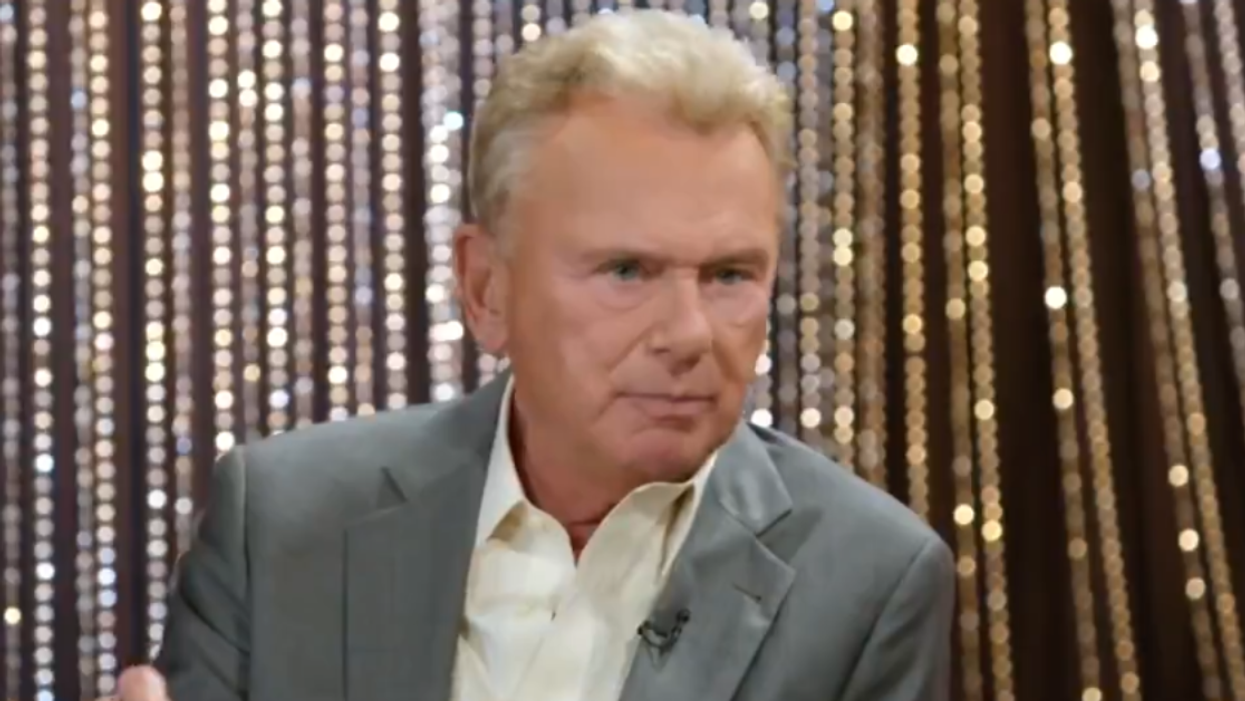 YouTube screenshot of Pat Sajak from interview
