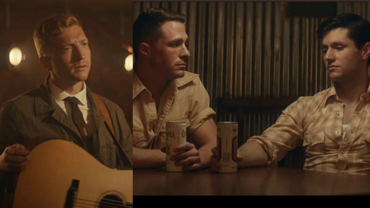 YouTube screenshots from Tyler Childers' "In Your Love" music video