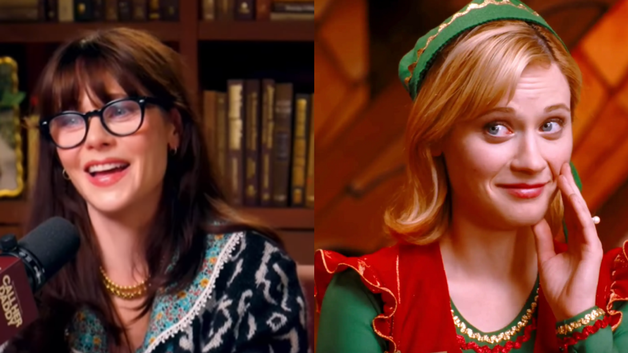 Zooey Deschanel; Zooey Deschanel as Jovie in 'Elf'